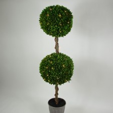 5'BOXWOOD BALL TOPIARY X2 GRN