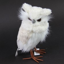 9" OWL WHITE/NATURAL