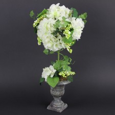 22"HYDRANGEA ARRNGMNT TOPIARY