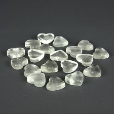1.5"CLR GLS HEART SHAPE