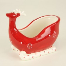 8" SNOWFLAKE RNDR SLEIGH