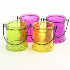 4"RND BRTON CANDLE GLASS