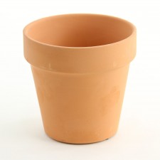 4"RND POT RED CLAY
