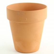 7.25"RND POT RED CLAY