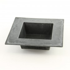 SQ.SLT CLR HRD PLST TRAY