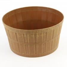 10.5"RND HICKORY HRD PLST M25