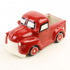11"X6"RED PTR PICK UP TRUCK