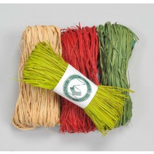 RAFFIA 50 GRAM RED