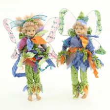 BOY/GIRL FAIRIES FLYING A25
