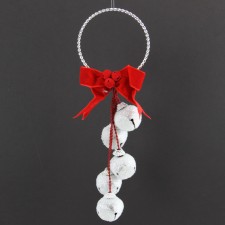 13" JINGLE BELL HANGER X5 A25