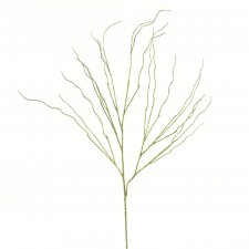 38" TWIG SPRAY GLITTERED GRN