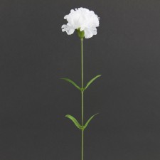 17" LG CARNATION SPRAY WHITE