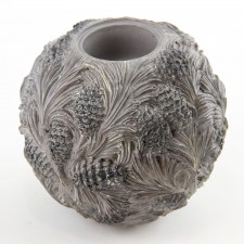 5"PINECONE CANDLE HOLDER A4