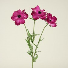 23" ANEMONE SPRAY X3 FUCHSIA