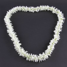 42" JASMINE NECKLACE CREAM