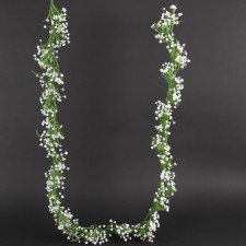 6' GYPSOPHILA GARLAND WHITE