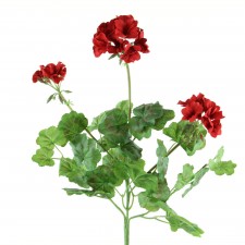 19" GERANIUM BUSH X5 RED