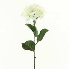 31" HYDRANGEA SPRAY X1 CRM/WHT