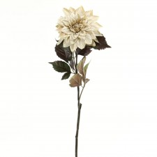 30" DAHLIA SPRAY CREAM
