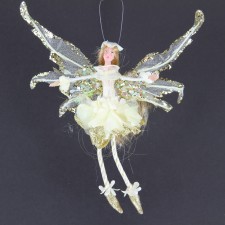 7.5"MINI GARDEN FAIRY ORNA