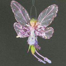 7.5"MINI GARDEN FAIRY ORNA