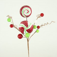 14"SUG.PEPPERM.CANDY/BER PICK