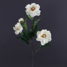 26" H.W. MAGNOLIA SPRAY IVORY