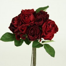 11"GLIT VLVT ROSE BOUQUET