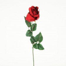 20" GLIT ROSE SPRAY RED