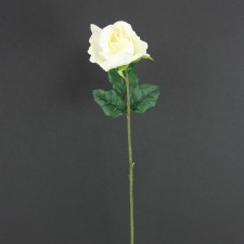 20" GLIT ROSE SPRAY WHITE