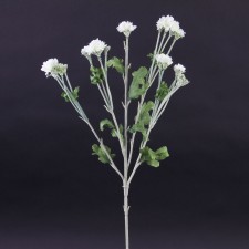 25"CORNFLOWER SPRAY WHITE