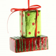 3.5"STACKING GIFT BOX ORNA