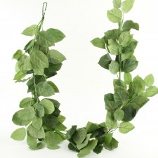 6' SALAL LEAF GARLAND GREEN