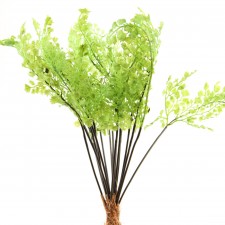 14"MAIDENHAIR FERN BUSH GRN