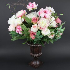 33" PEONY/ROSE POTTED