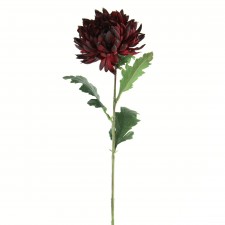 25" VERONA MUM SPRAY BURGUNDY