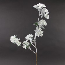35"SNOW QUINCE BLOSSOM SPRAY