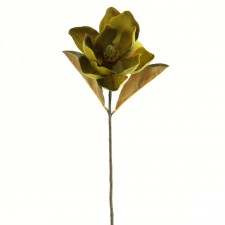 24" DECOR MAGNOLIA SPRAY GRN