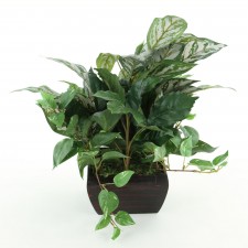 20"SI.KING/POTHOS/VINCA W/POT