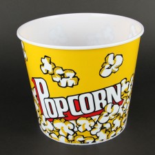 8.46"X9.84"LG PL.POPCORN CUP