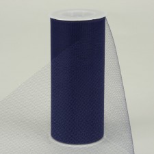 6" TULLE X25YD NAVY