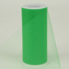 6" TULLE X25YD EMERALD