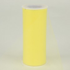 6" TULLE X25YD BABY MAIZE