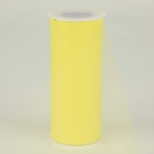 6" TULLE X25YD BABY MAIZE