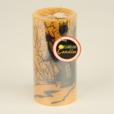 3"X6" HALLO.FLAMELESS CANDLE