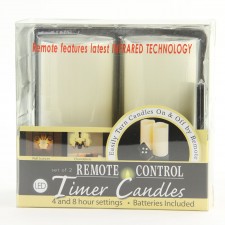 3"X6"LED CANDLE 2PC/SET