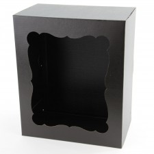 18"X9"X15"BLACK COLOR BOX
