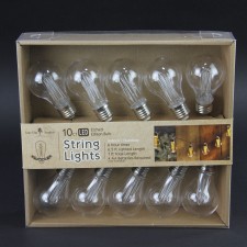 A19 ETCH BULB LIGHT 10/ST A4