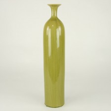 22.5"X3"VASE W/CRACKLE FINISH