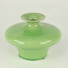 5.5"X7.5"VASE W/CRACKLE FINISH